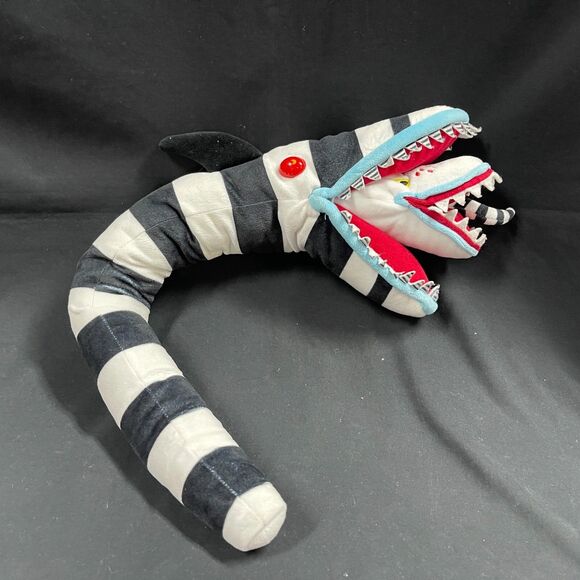 Beetlejuice Spirit Halloween Sand Snake Plush Stuffed Animal Posable 30” - Picture 2 of 8